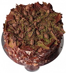 6 ile 9 kişilik Doğum günü yaş pastası siparişi Çikolatalı Drajeli yaş pasta
